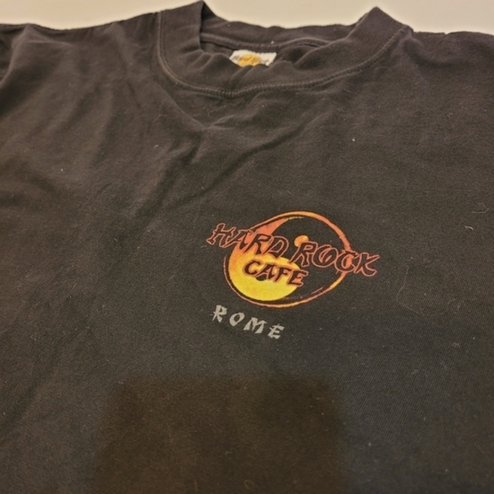 Hard Rock Cafe, black, Rome, size XL
